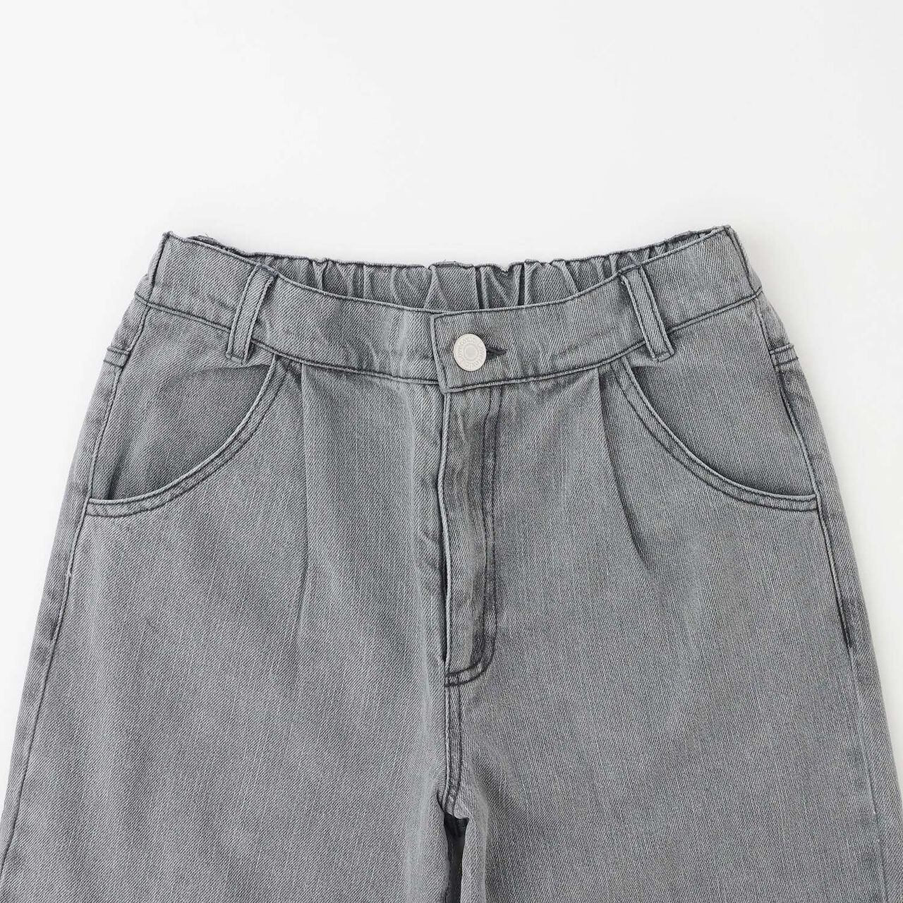 [LTXC] Denim Pants and Bustier Set,Black, large image number 9