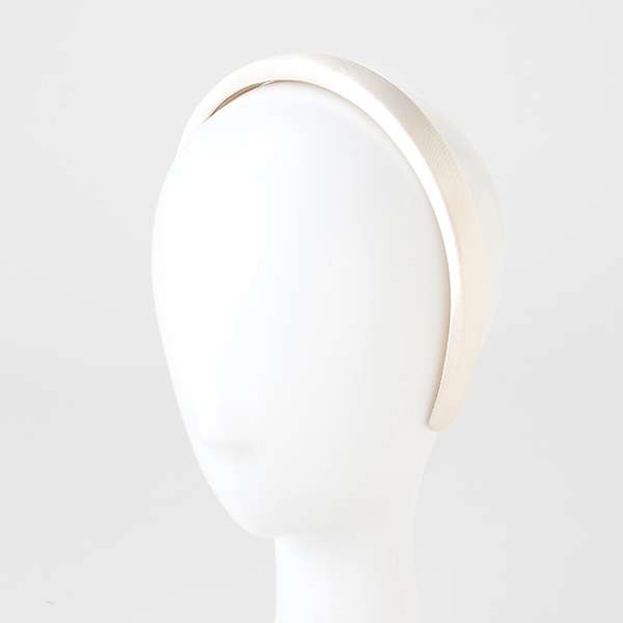 Satin Headband,Black, large image number 3