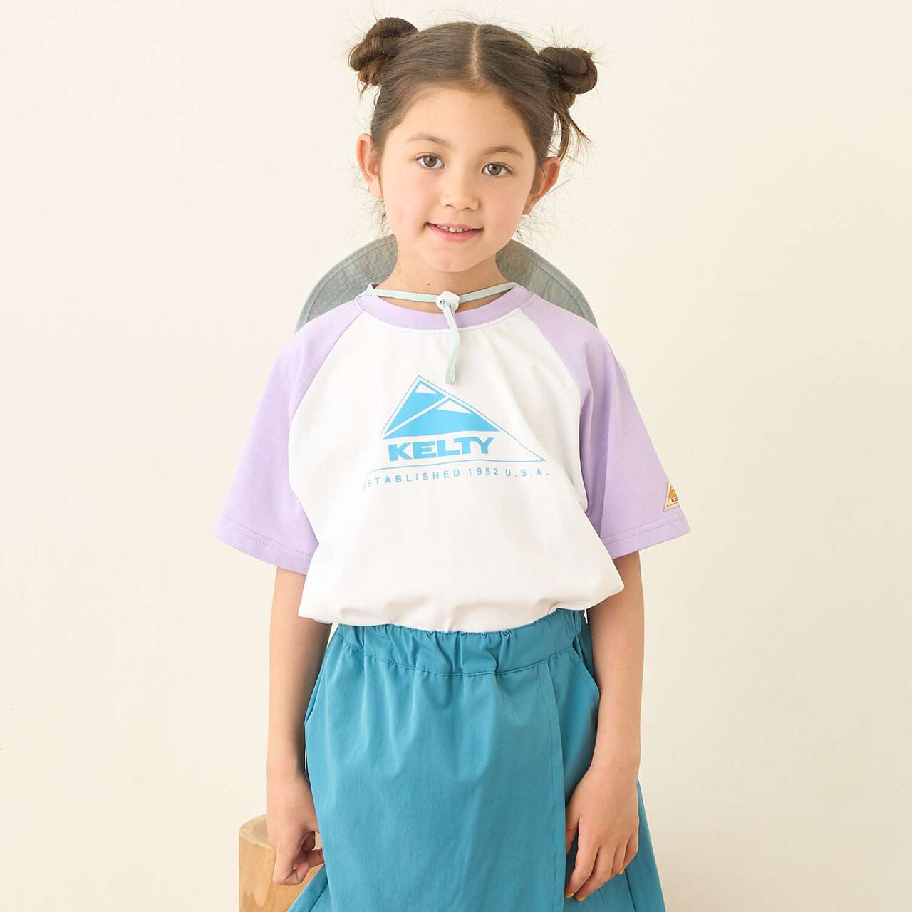 [Cool Touch] KELTY Raglan T-Shirt,Lavender, large image number 0