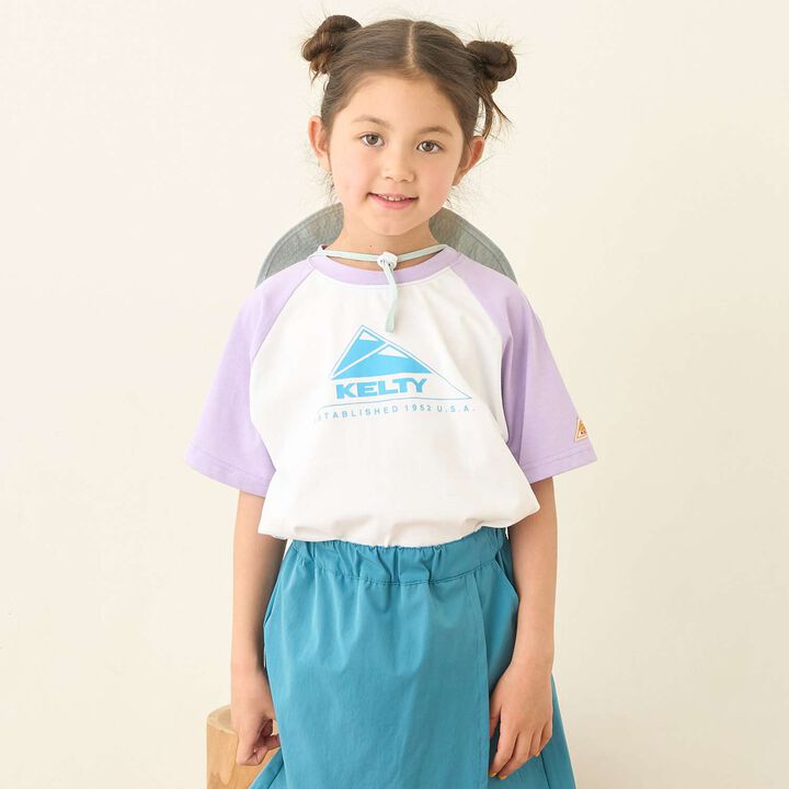 [Cool Touch] KELTY Raglan T-Shirt,Lavender, medium image number 0
