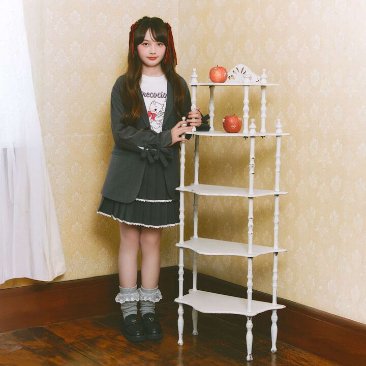 Tailored Ribbon Jacket,Brown, medium image number 17