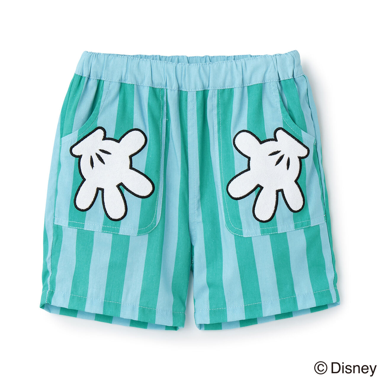 [Disney] All-Over Pattern Half Pants,Turquoise, large image number 5