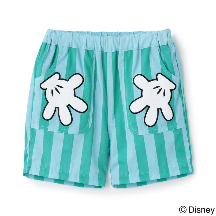 [Disney] All-Over Pattern Half Pants,Turquoise, medium image number 5