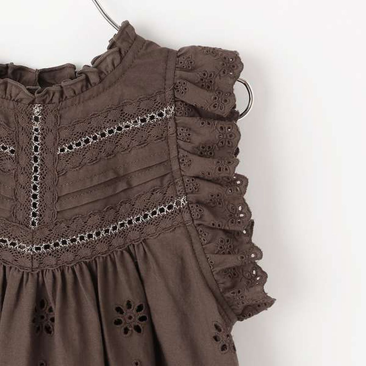 [Link] Overlay Lace Tunic (Kids Size),Off white, large image number 7