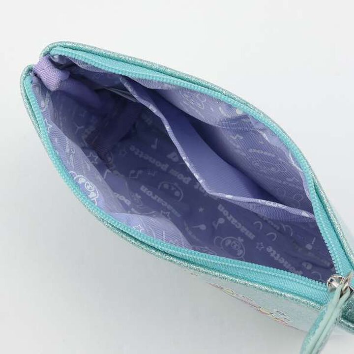 Mint-kun Sparkling Pouch,Emerald green, medium image number 4