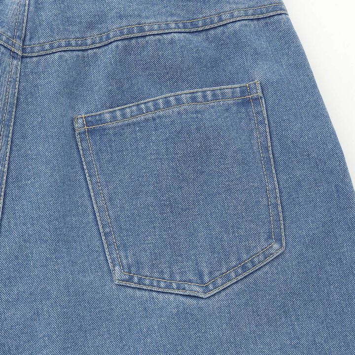 Denim Barrel Pants,Navy, medium image number 6