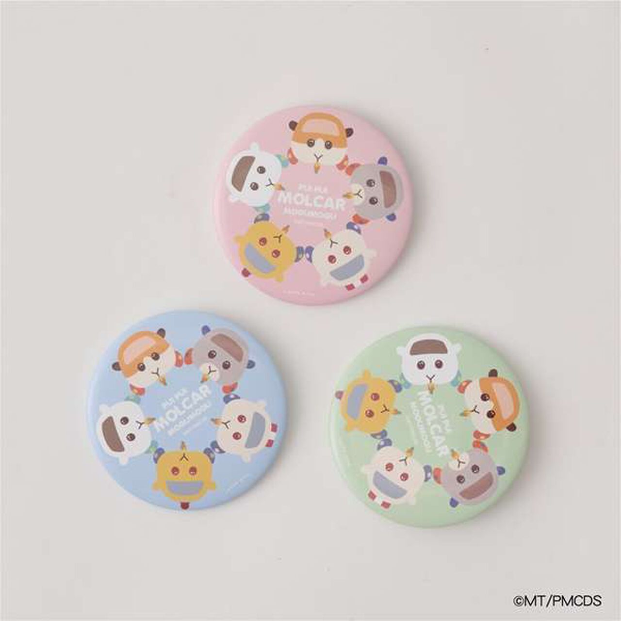 Molkky Munch Munch Big Can Badge,Pink, large image number 1