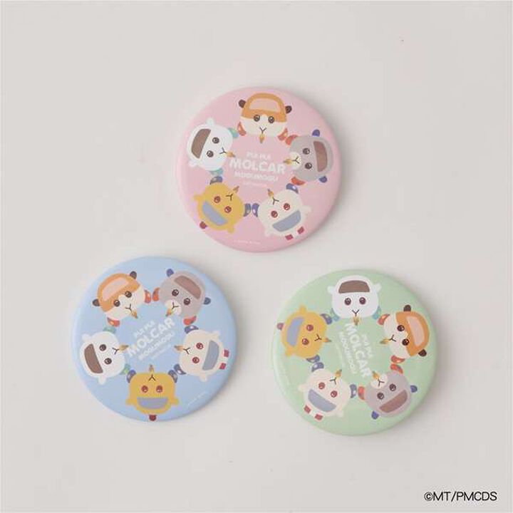 Molkky Munch Munch Big Can Badge,Pink, medium image number 1