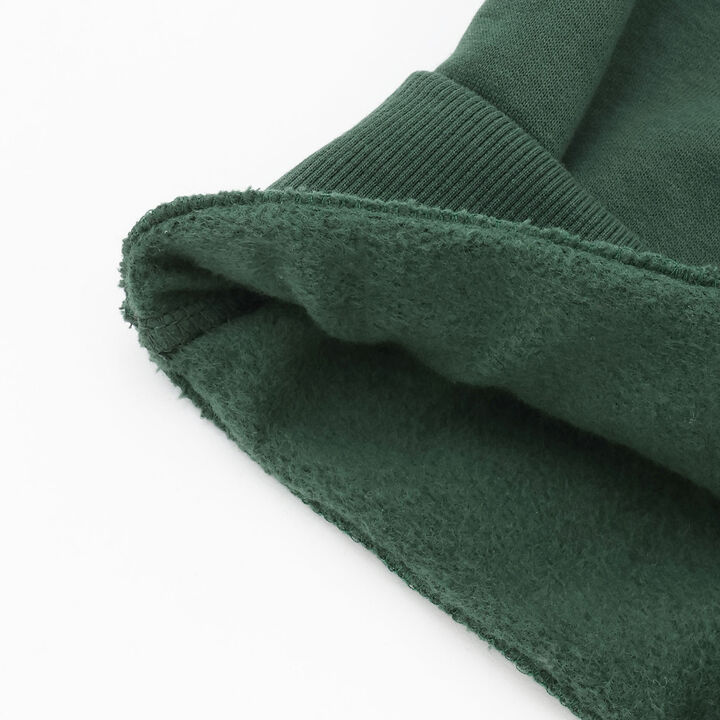 Wool Lined 100% Cotton Sweatshirt,Black, medium image number 15