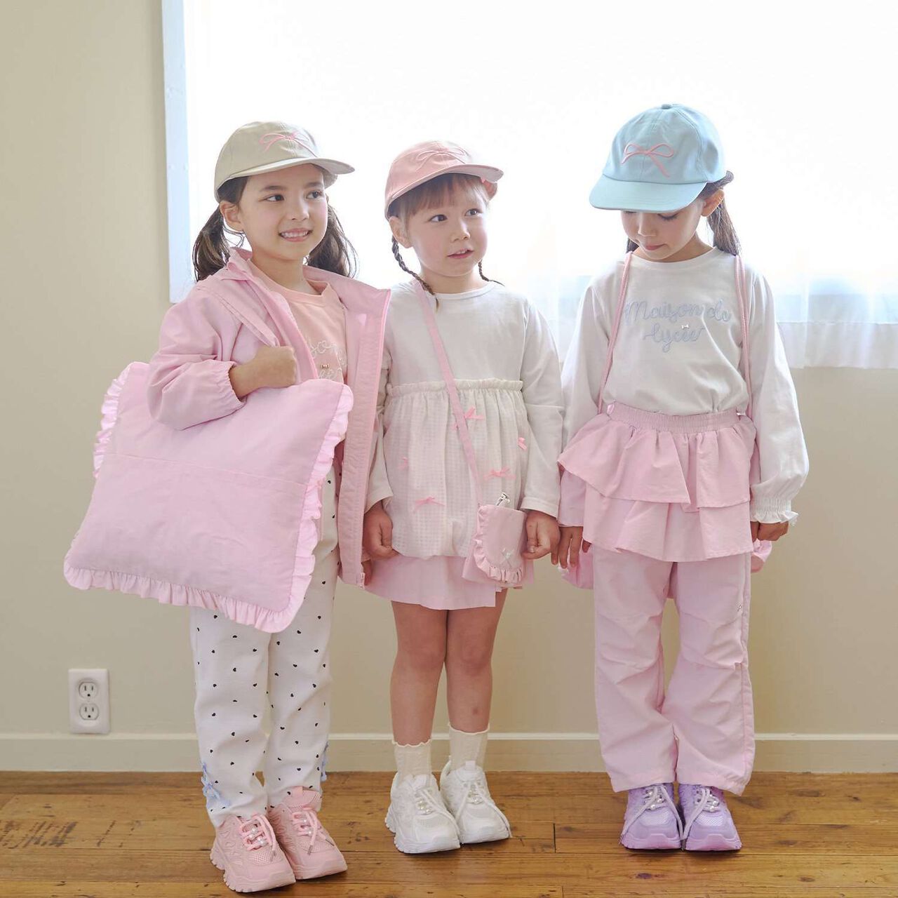 Ribbon Embroidery Cap,Light beige, large image number 16