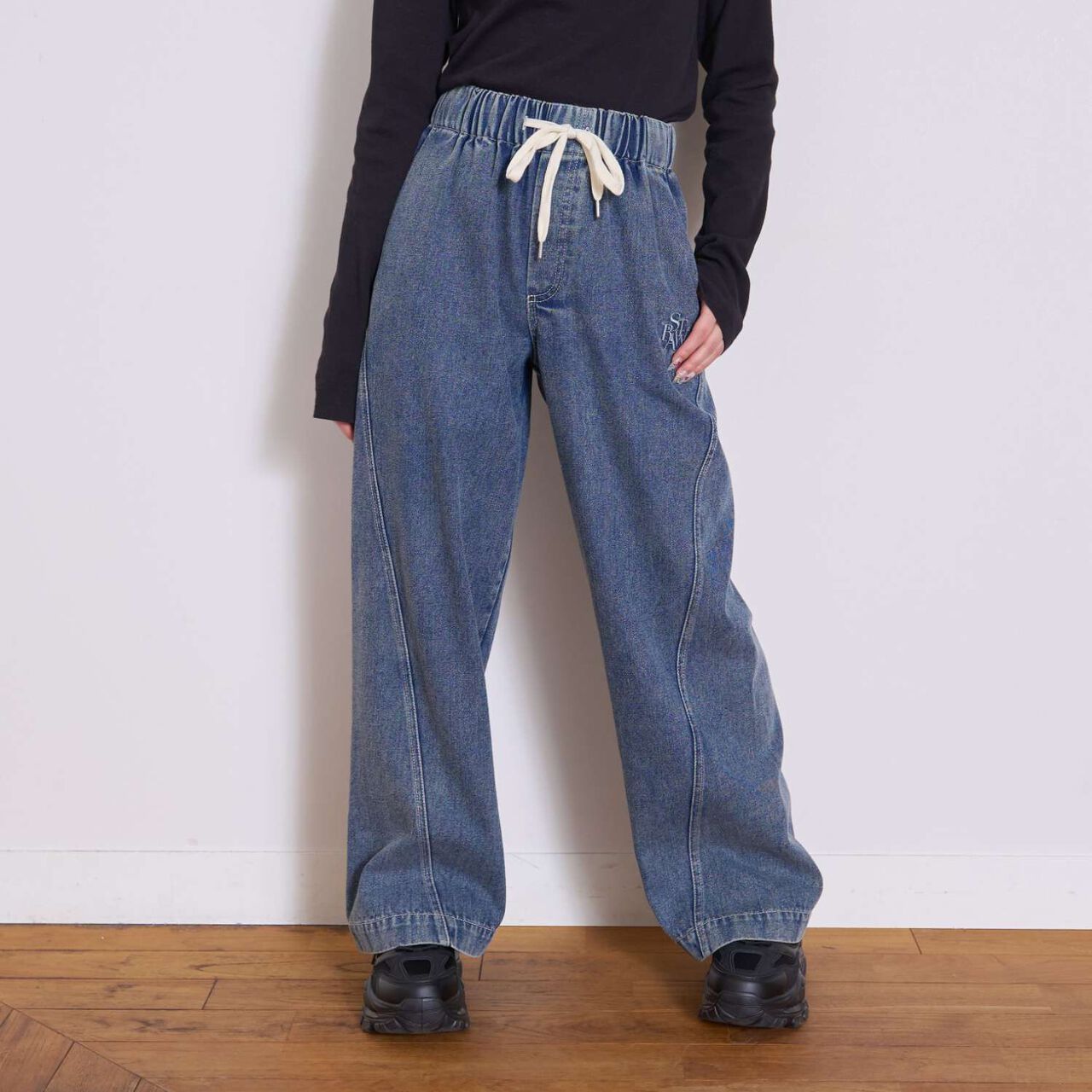 Easy Pull-On Summer Pants,Gray, large image number 2