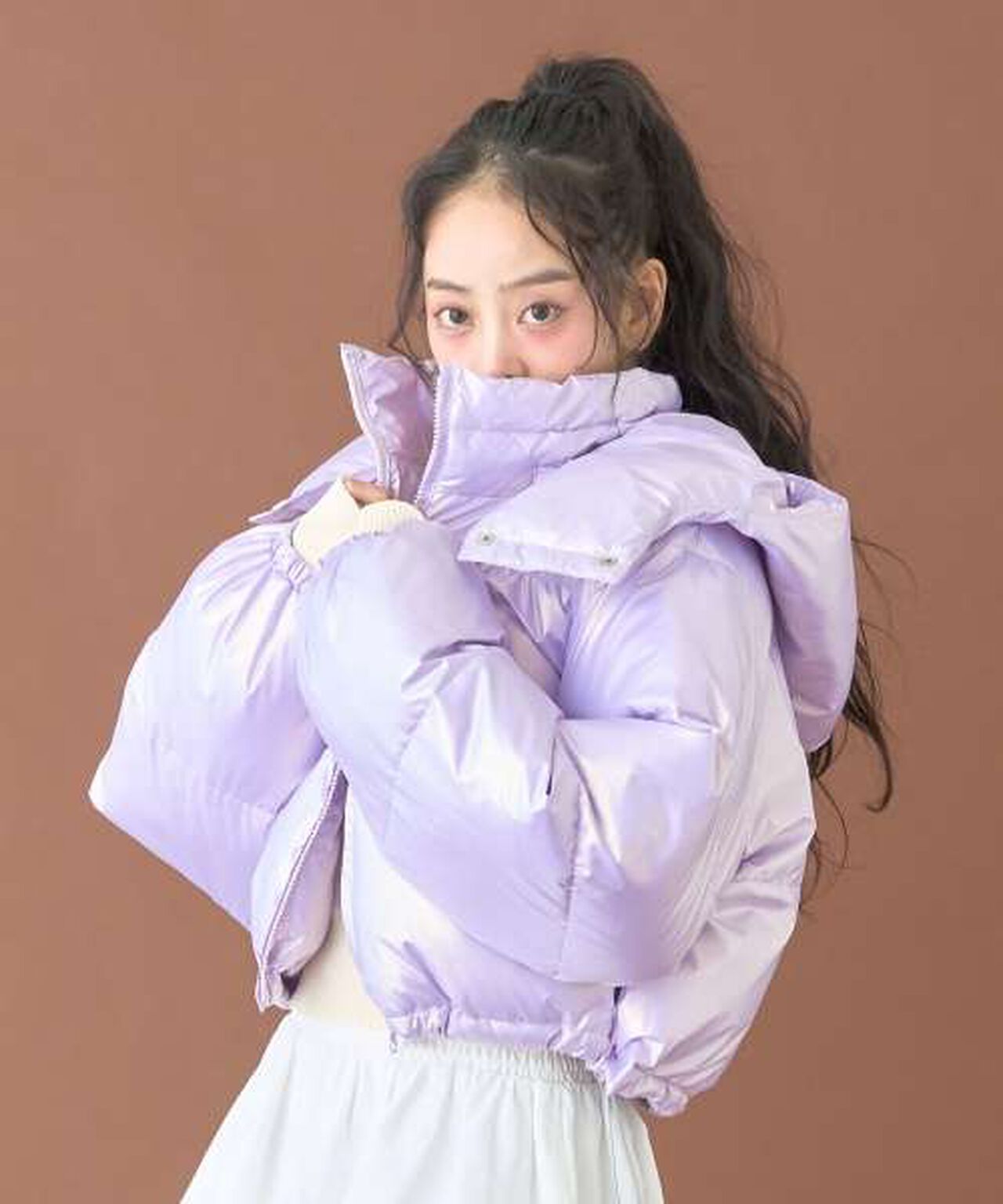 Assorted Padded Jacket [Korean Fashion],Purple, large image number 3