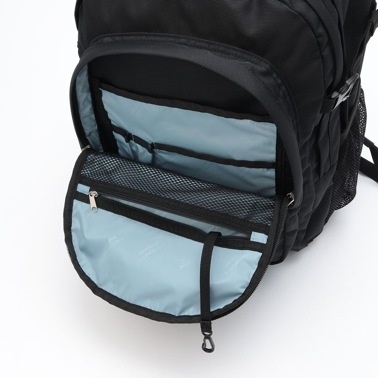 33L Water-Repellent School Backpack,Black, large image number 11