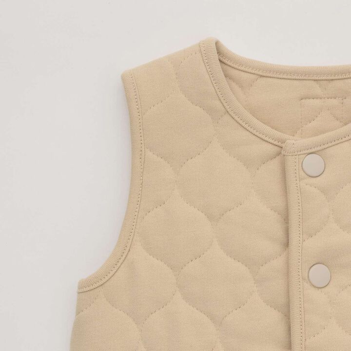 Penguin Pocket Vest,Beige, medium image number 3