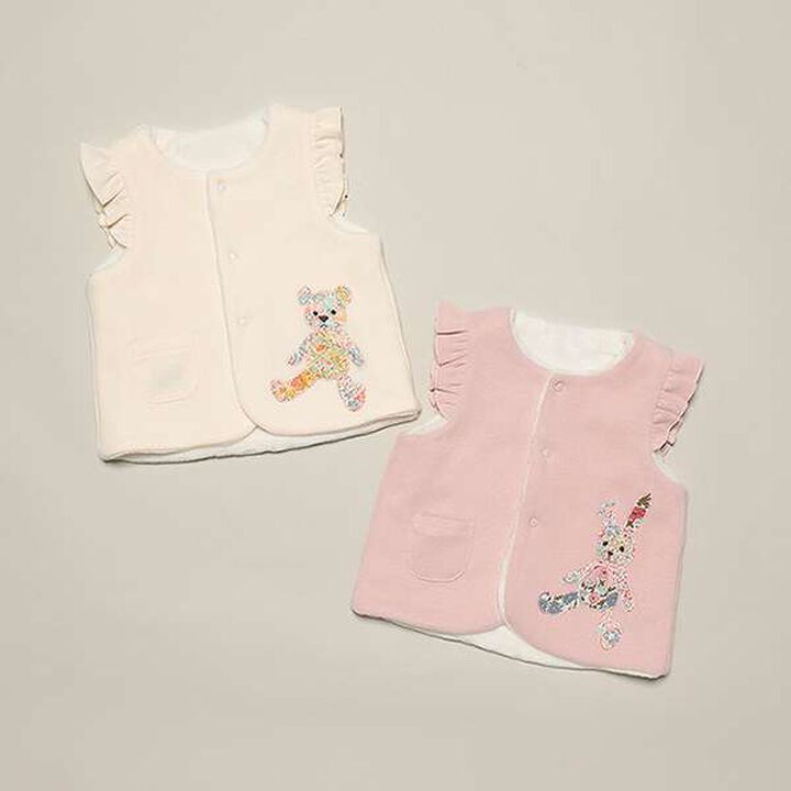 Liberty Usakuma Vest,Pink, medium image number 2