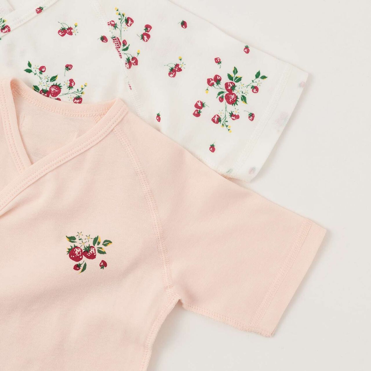 [Web Exclusive] 2-Piece Combination Bodysuit Set,Off white, large image number 4