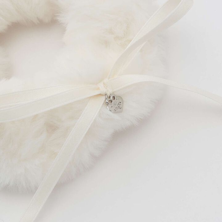 Faux Fur Scrunchie,Pink, medium image number 5
