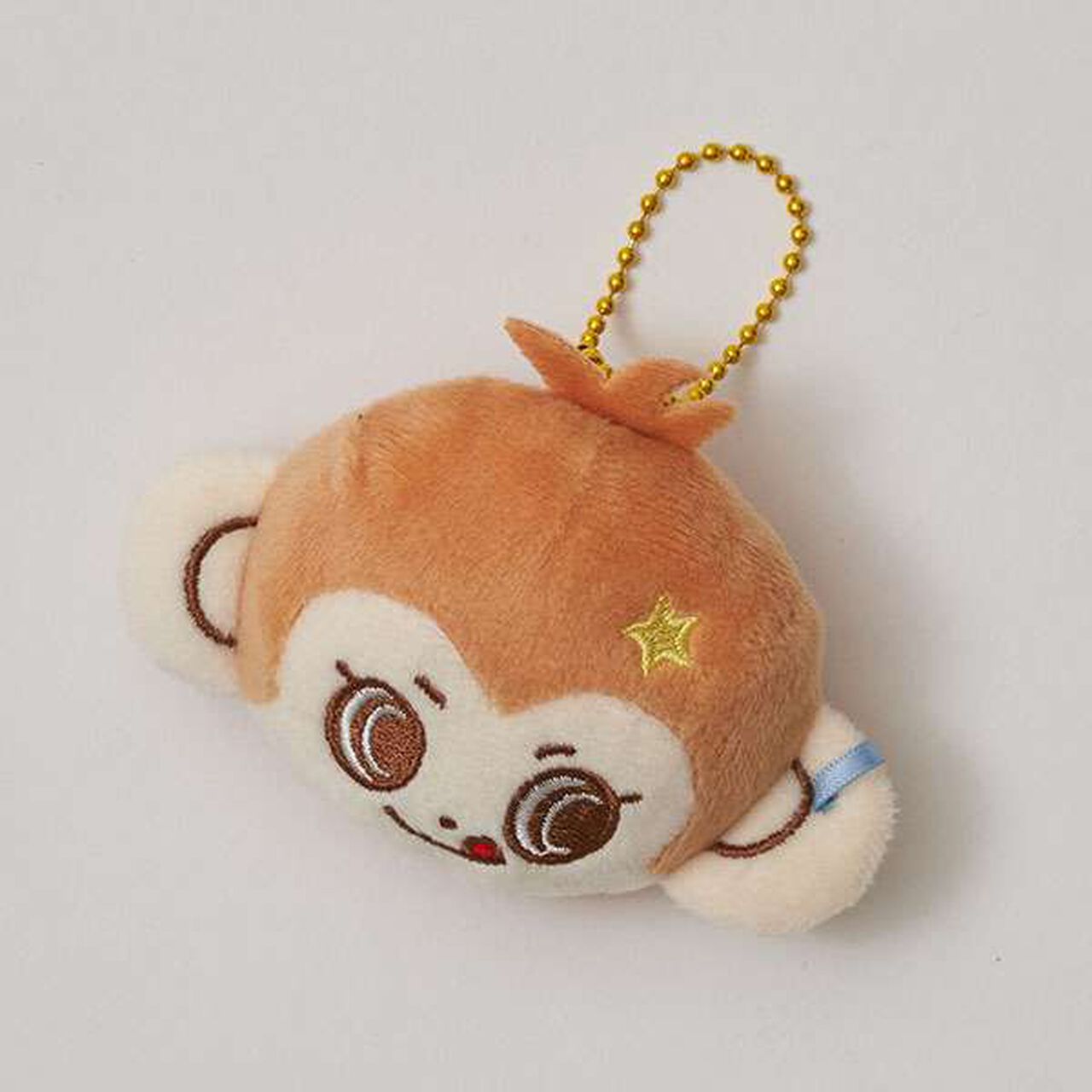 Lucky Plush Toy Badge,Orange, large image number 0