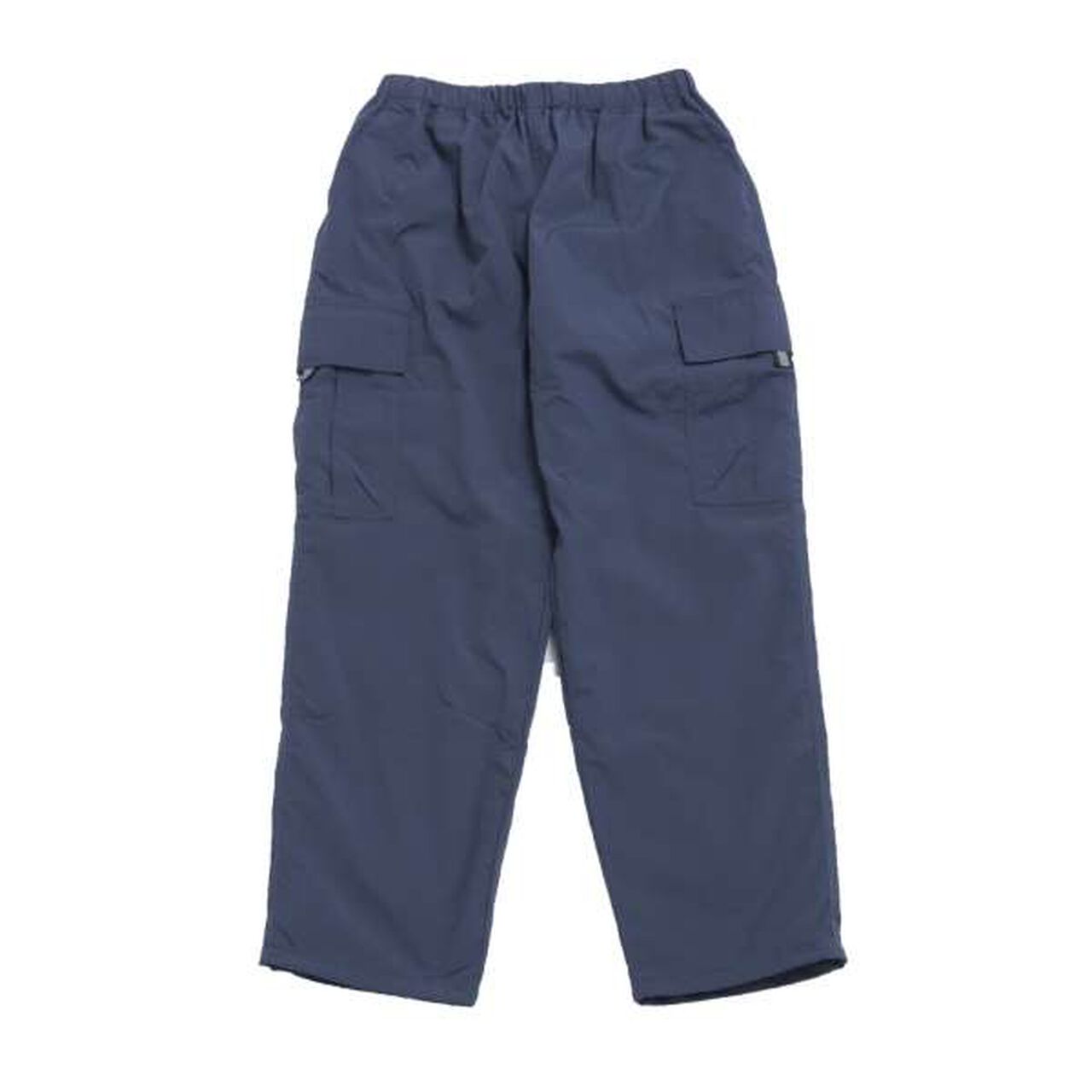 Warm Nylon Fleece Lined Cargo Pants,Navy, large image number 0