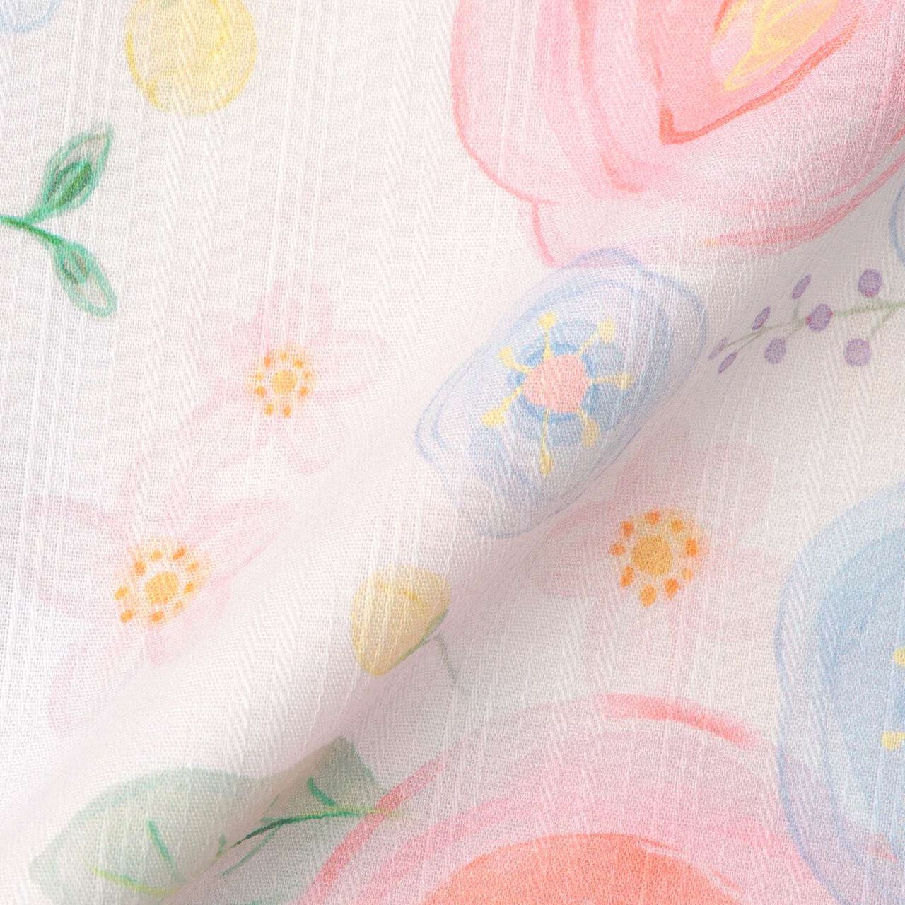 花卉圖案甚平服套裝,薰衣草紫, large image number 11