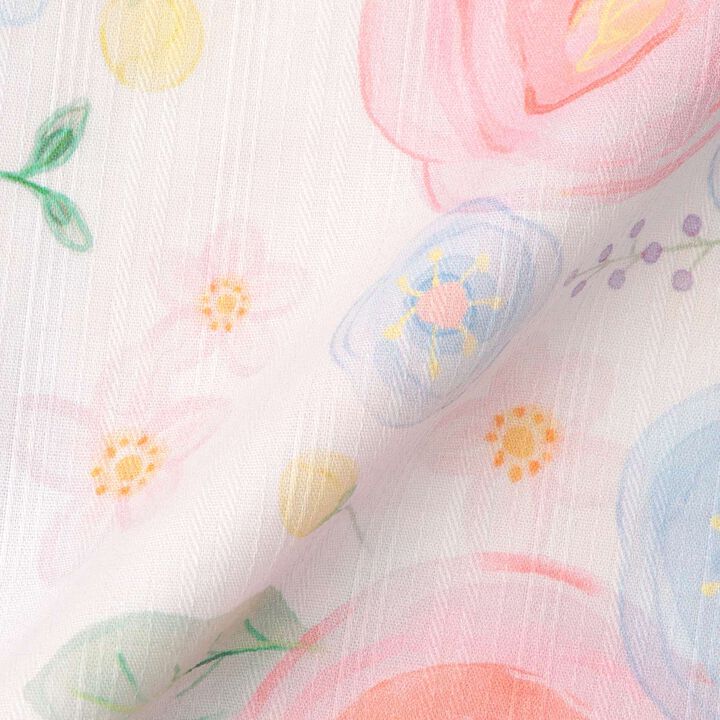 花卉圖案甚平服套裝,薰衣草紫, medium image number 11
