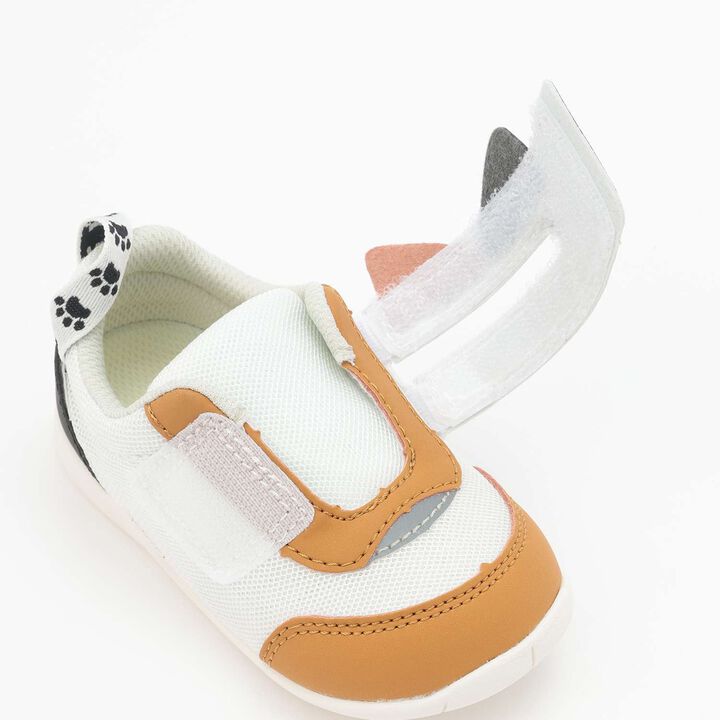 IFME PARK One-Belt Cat Sneakers,Pearl white, medium image number 4