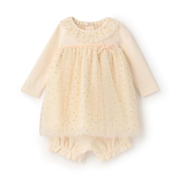 Sparkling Dot Baby Suit,, medium