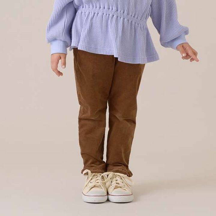 Heart Pocket Corduroy Pants,Charcoal gray, medium image number 21