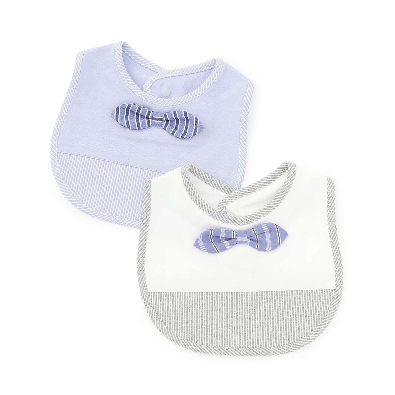 Bow Tie Bib [Made in Japan],Blue, large image number 5