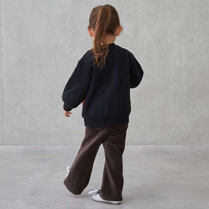 Cut Cord Flared Pants,Blue, medium image number 6