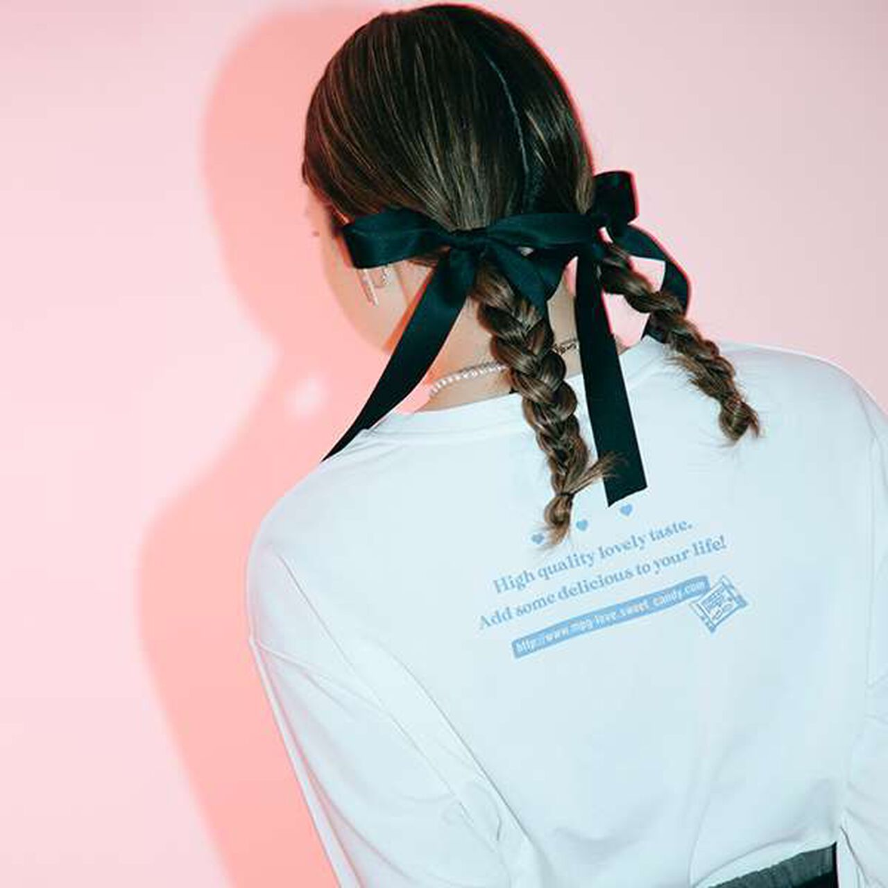 Berie-chan Sequin T-Shirt,White, large image number 14