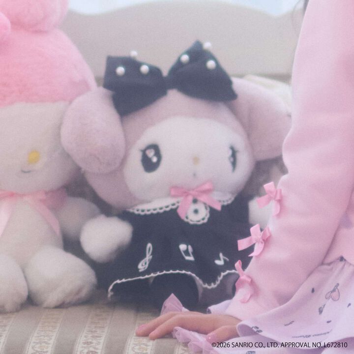 [My Melody / Kuromi] Plush Shoulder Bag,, medium