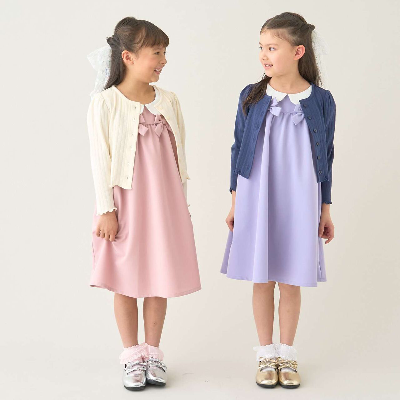 [Occasion] [School-Ready] Round Collar One-Piece Dress,Black, large image number 24