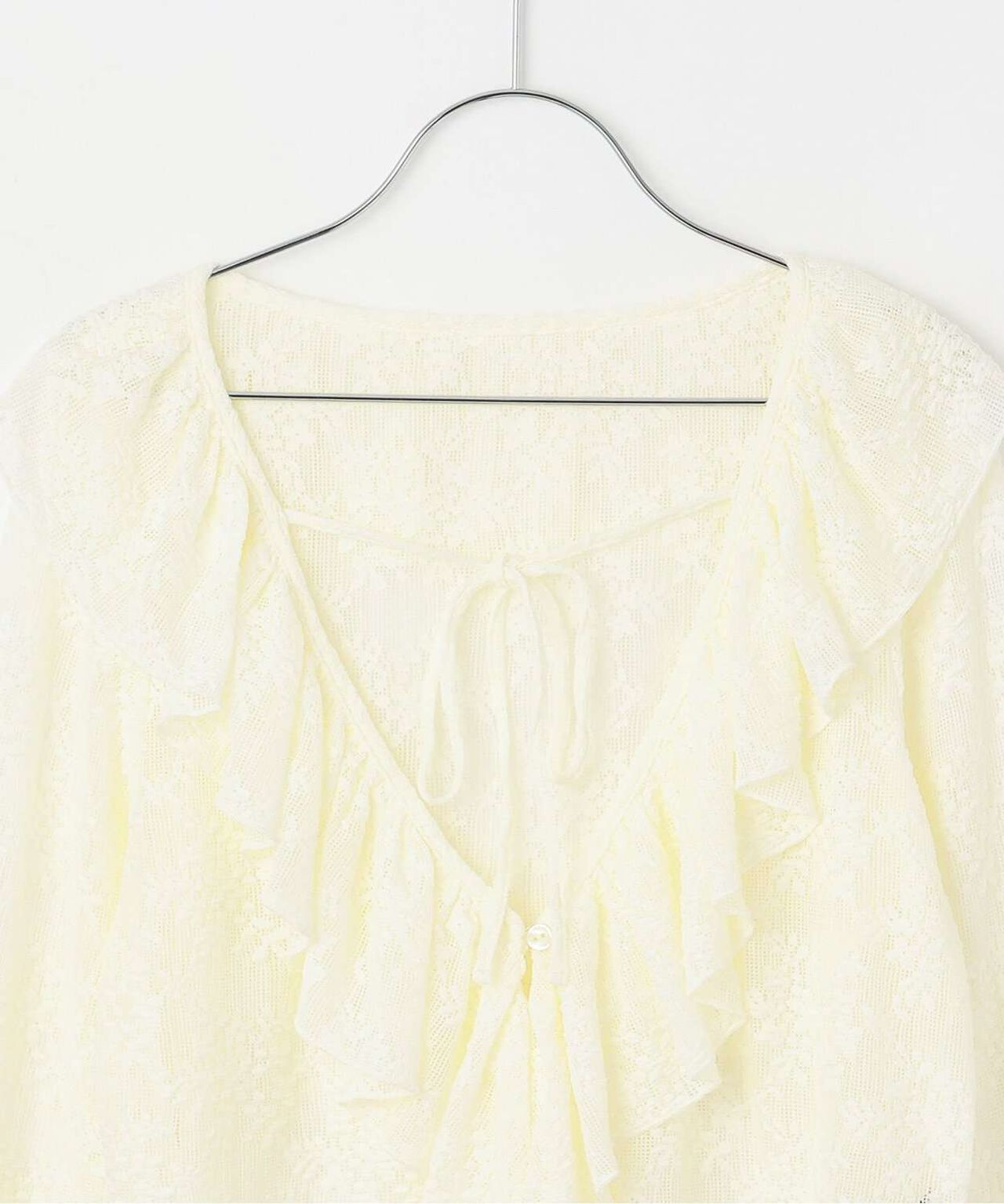 Frill Bolero Camisole Set [Korean Fashion],Light blue, large image number 8