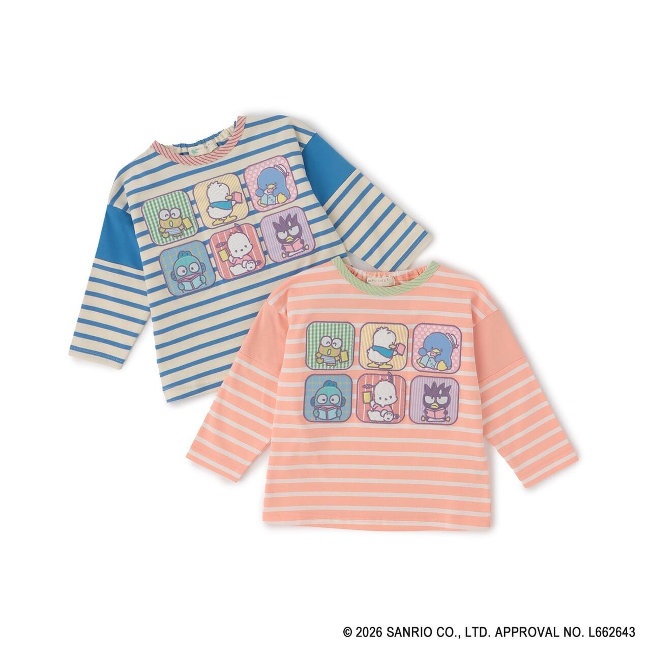 Hapidanbui Long-Sleeve T-Shirt,Peach, large image number 8