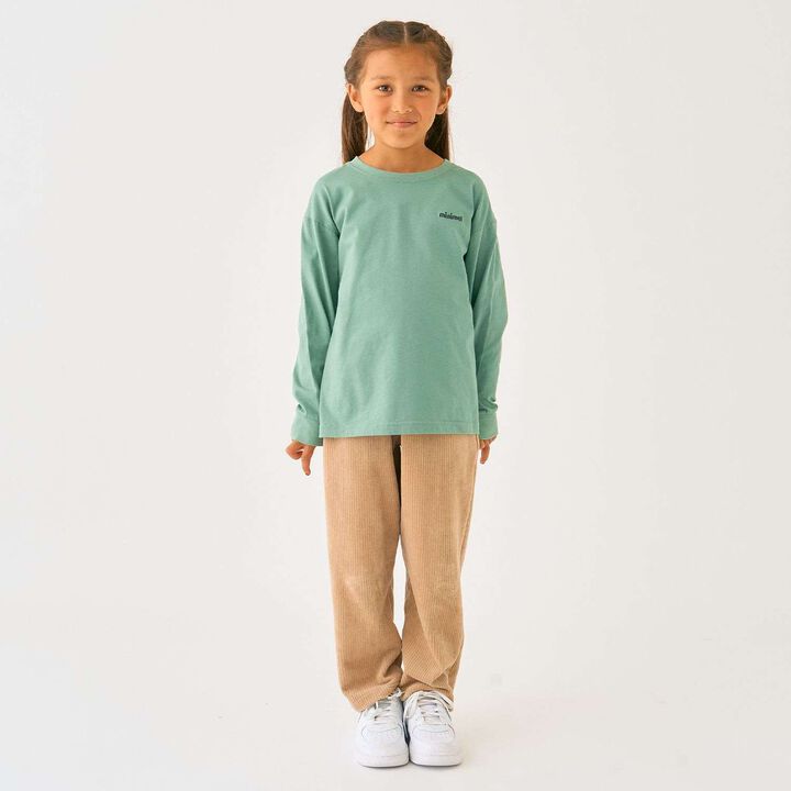Knit Cord Pants,Moss green, medium image number 20