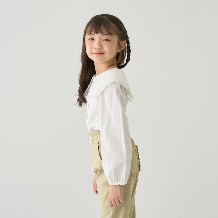 [Either Way Is Fine] 2WAY Blouse,Off white, medium image number 4