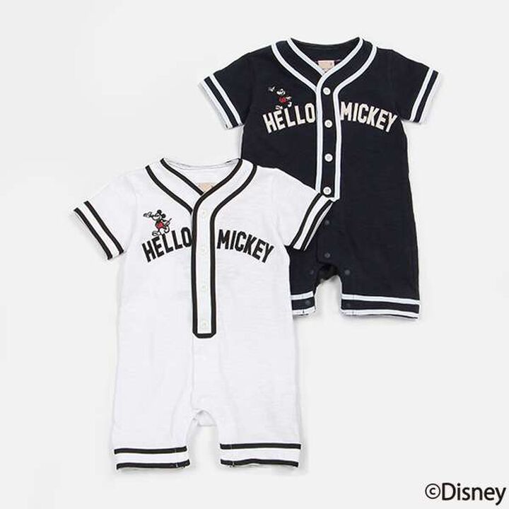 [Disney] Baseball Coverall,Off white, medium image number 2