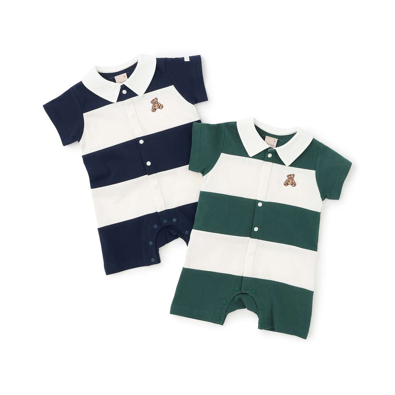 Color Block Rugby Coverall,Navy, large image number 10