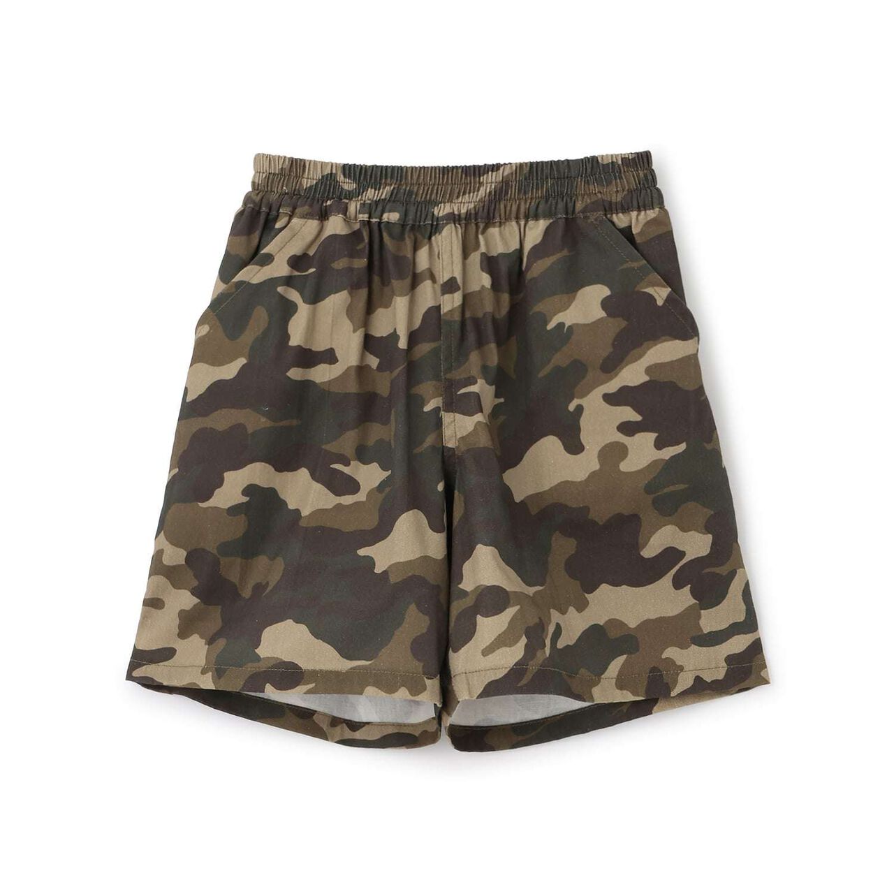 Stretch Easy-Move Assorted All-Over Pattern 4/4 Pants,Off white, large image number 3