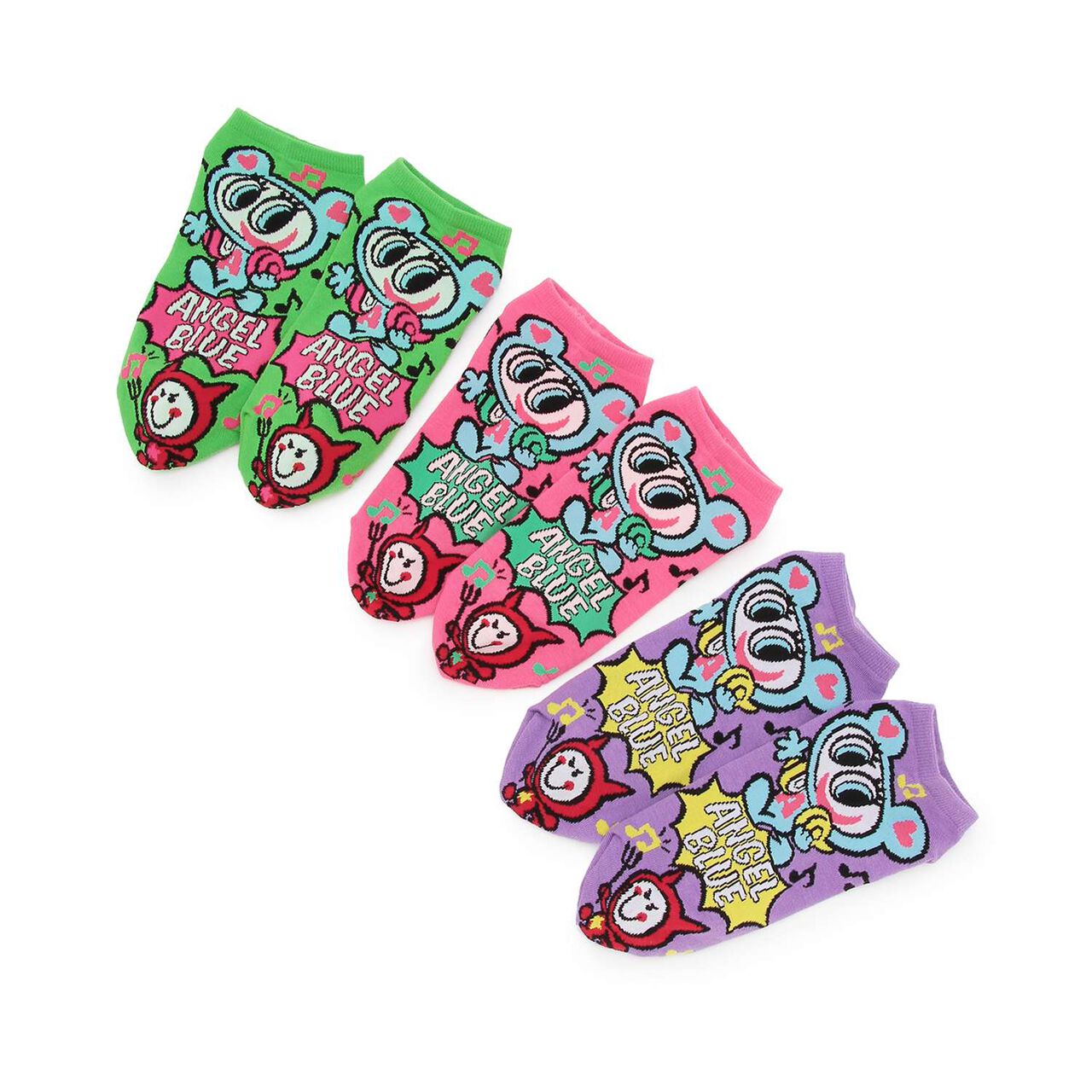 [Angel Blue] Mr. Nakamura Headphones Sneakers,Pink, large image number 4