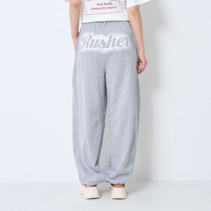 [LTXC/100% Cotton] Back Logo Curve Sweatpants,Top gray, medium image number 11