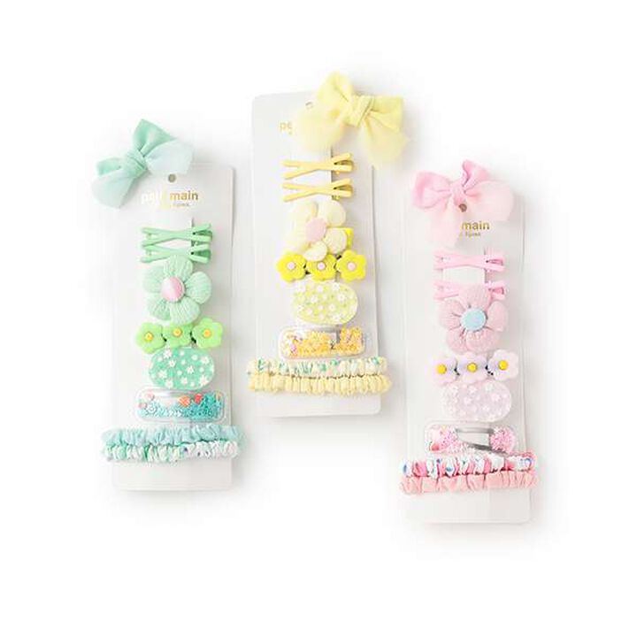 Assorted Hair Accessory Set [L],Yellow, medium image number 12