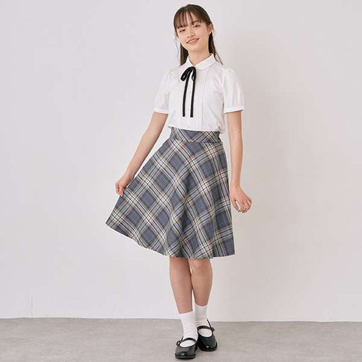 Flare Skirt,Ink blue, medium image number 7