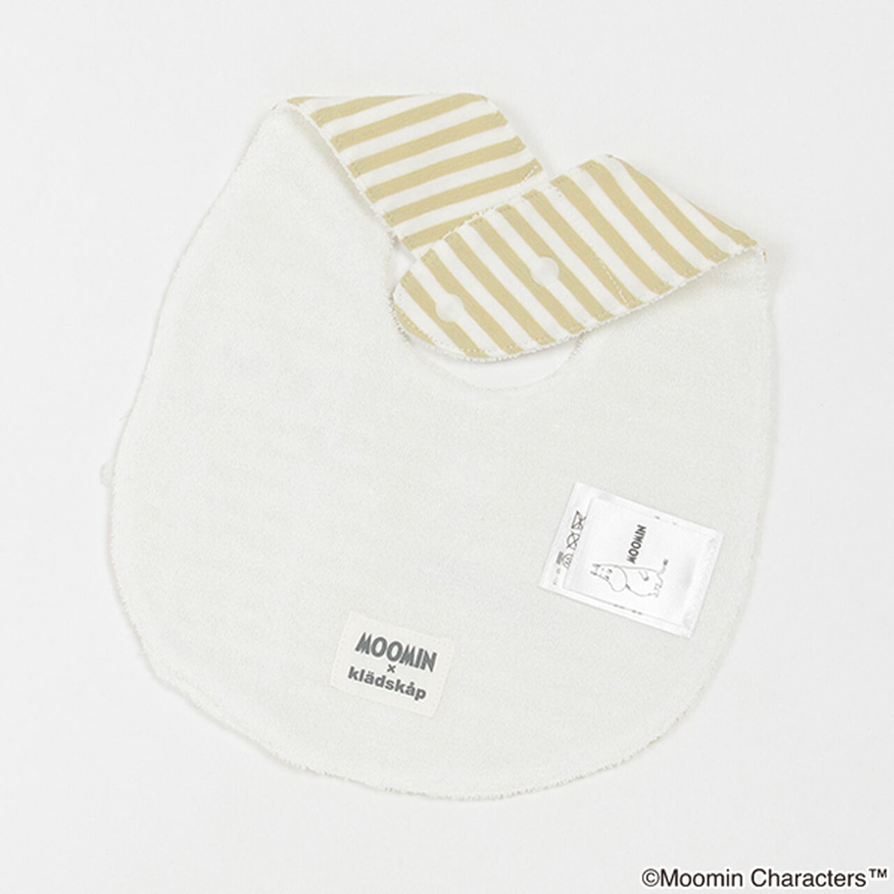 MOOMIN Nyoro Nyoro Bib,Light green, large image number 1
