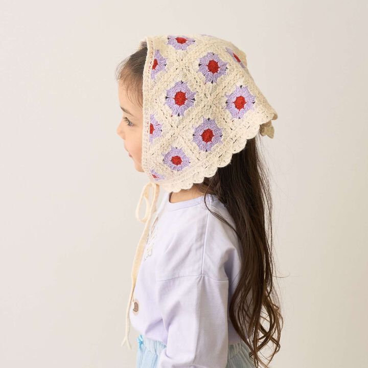 Assorted Black Crochet Babushka,Pink, medium image number 20