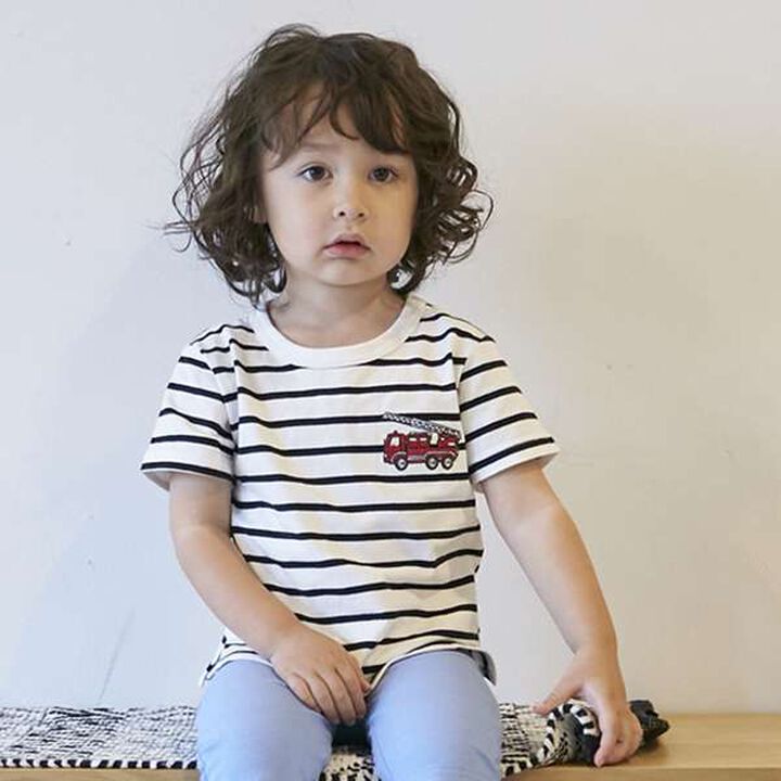 Affordable Boys Short Sleeve T-Shirt,Pearl white, medium image number 26