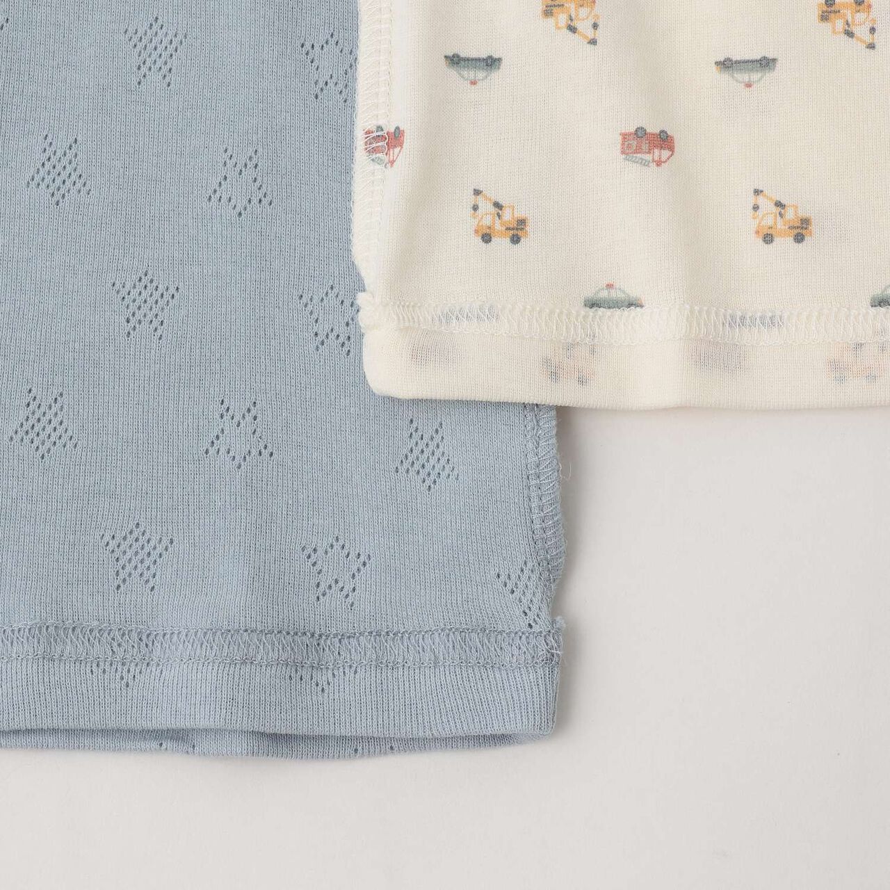 [Weak Acidity] 2-Pack Short-Sleeve Undershirts,Lavender, large image number 5