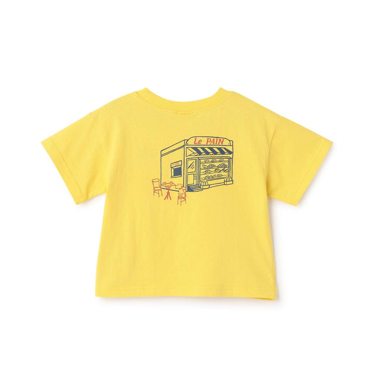 [Affordable/Web Exclusive] Back Print Short Sleeve T-Shirt,Light pink, large image number 24