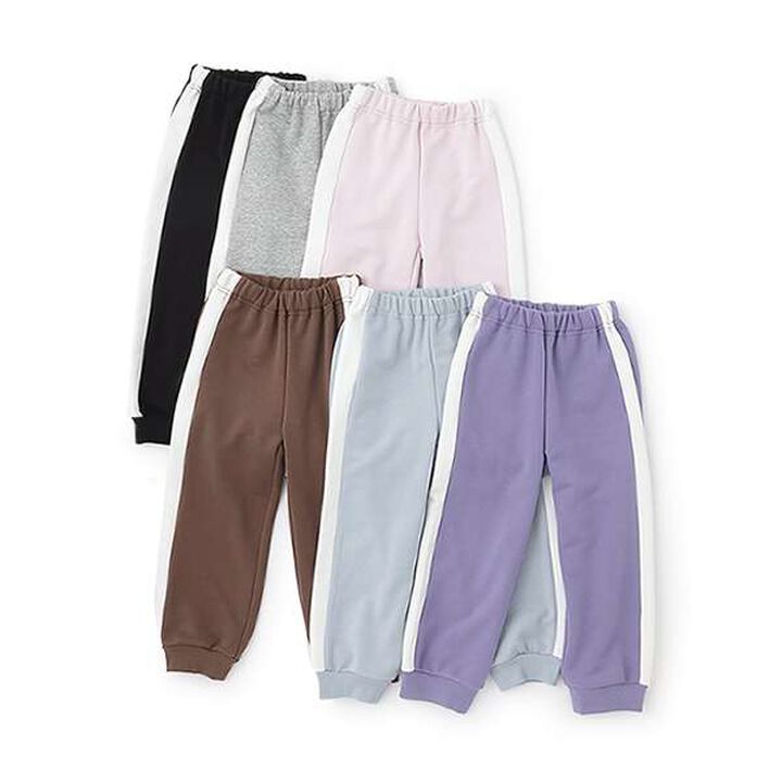 [Daily Standard Wear] [Quick-Dry Absorbent] Loose Fit Side Line Sweatpants,Blue gray, medium image number 7